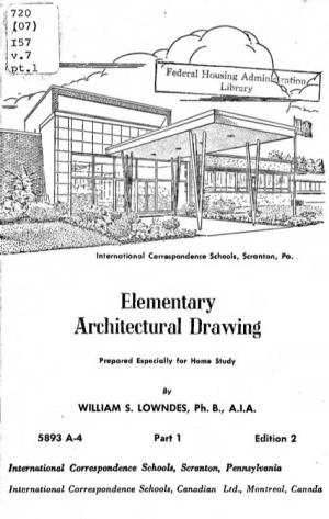 Elementary Architectural Drawing