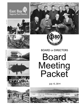 Board Meeting Packet July 15, 2014