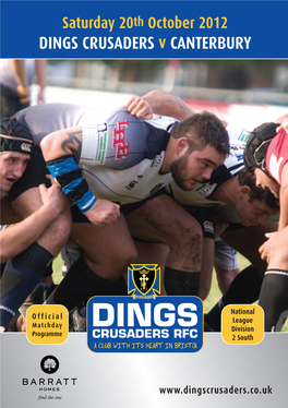 DINGS CRUSADERS V CANTERBURY