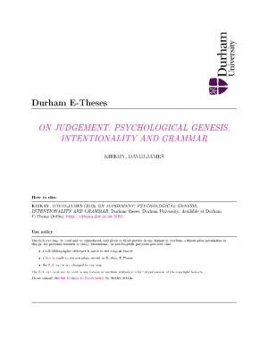 On Judgement: Psychological Genesis, Intentionality and Grammar