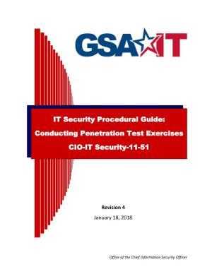 Conducting Penetration Test Exercises CIO-IT Security-11-51