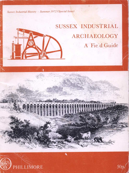 SUSSEX INDUSTRIAL ARCHAEOLOGY a Fie'd Guide