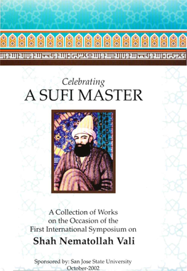 A Collection of Works on the Occasion of the First International Symposium on Shah Nematollah Vali