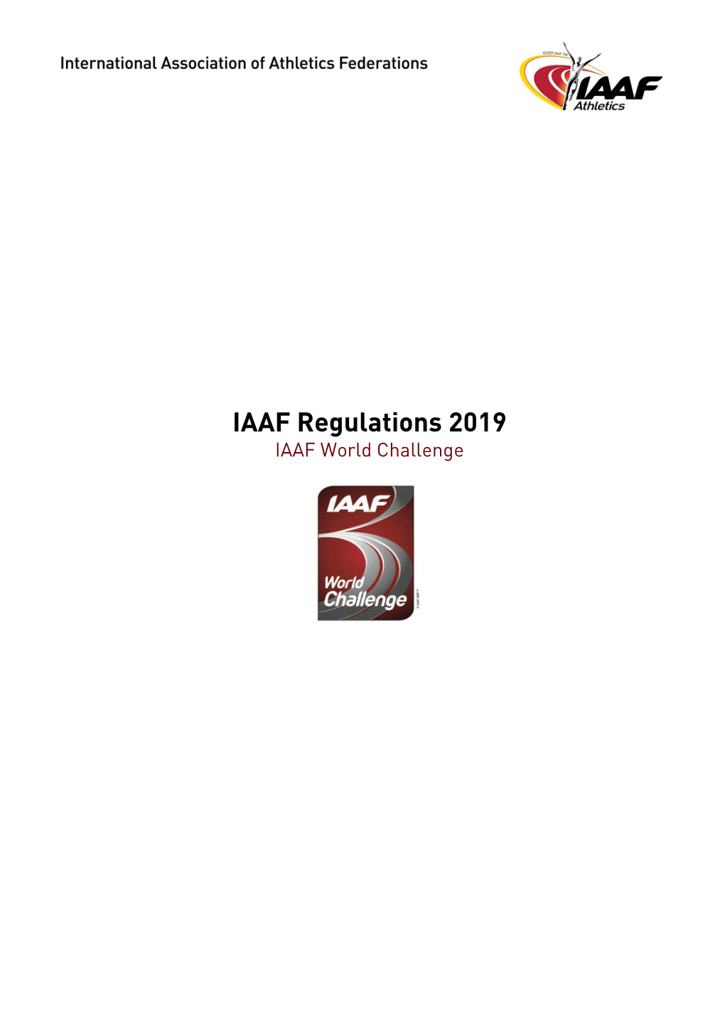 IAAF IWC Regulations