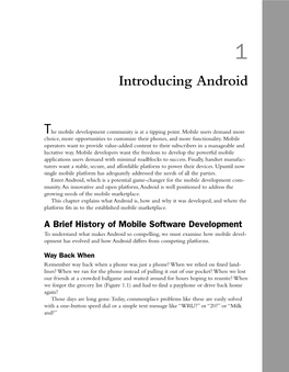 Introducing Android