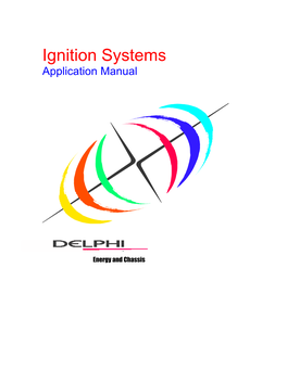 Ignition Systems Application Manual