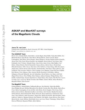 ASKAP and Meerkat Surveys of the Magellanic Clouds