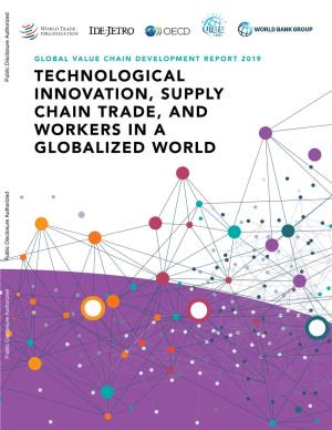 Global Value Chain Development Report 2019