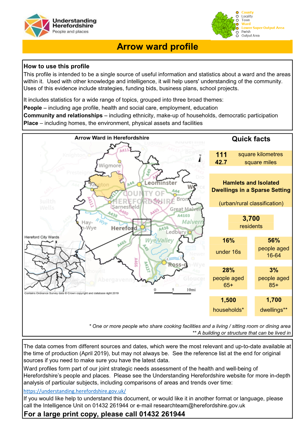 Arrow Ward Profile