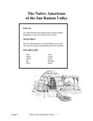 The Native Americans of the San Ramon Valley