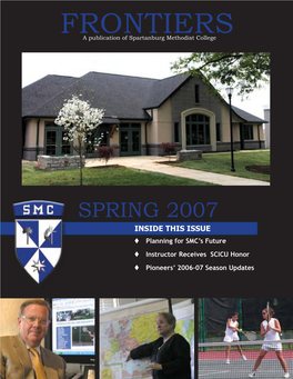 FRONTIERS a Publication of Spartanburg Methodist College