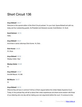 Short Circuit 136