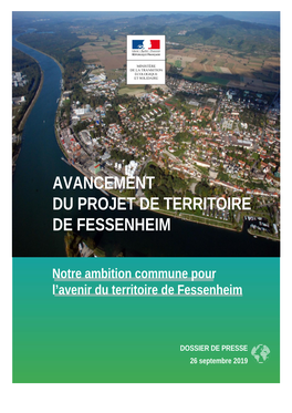 Dossier De Presse Complet Sur L'avancement Du Projet De Territoire