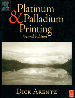 Platinum and Palladium Printing