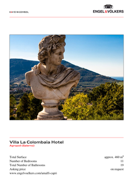 Villa La Colombaia Hotel Agropoli (Salerno)