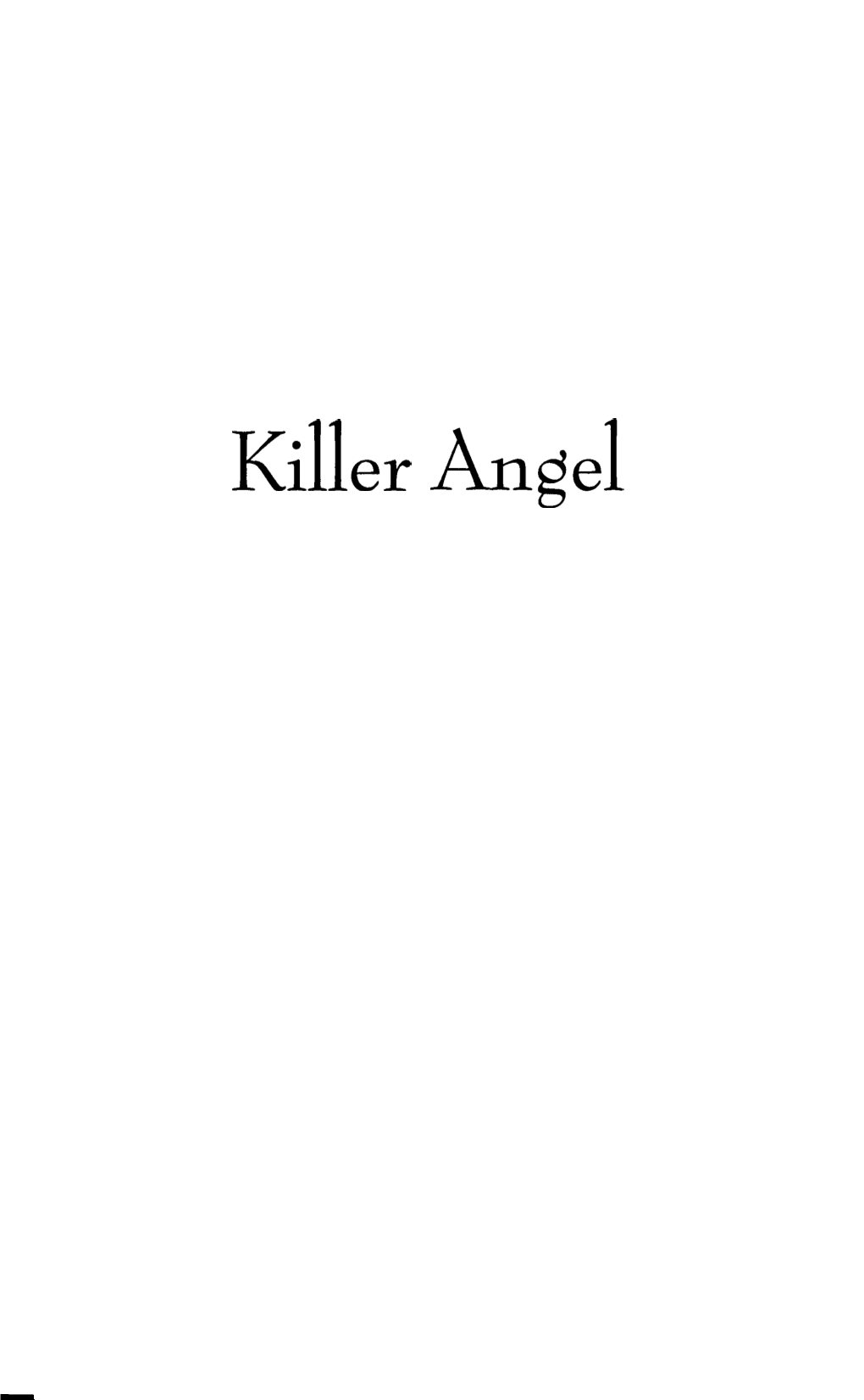 Killer Angel Killer Angel