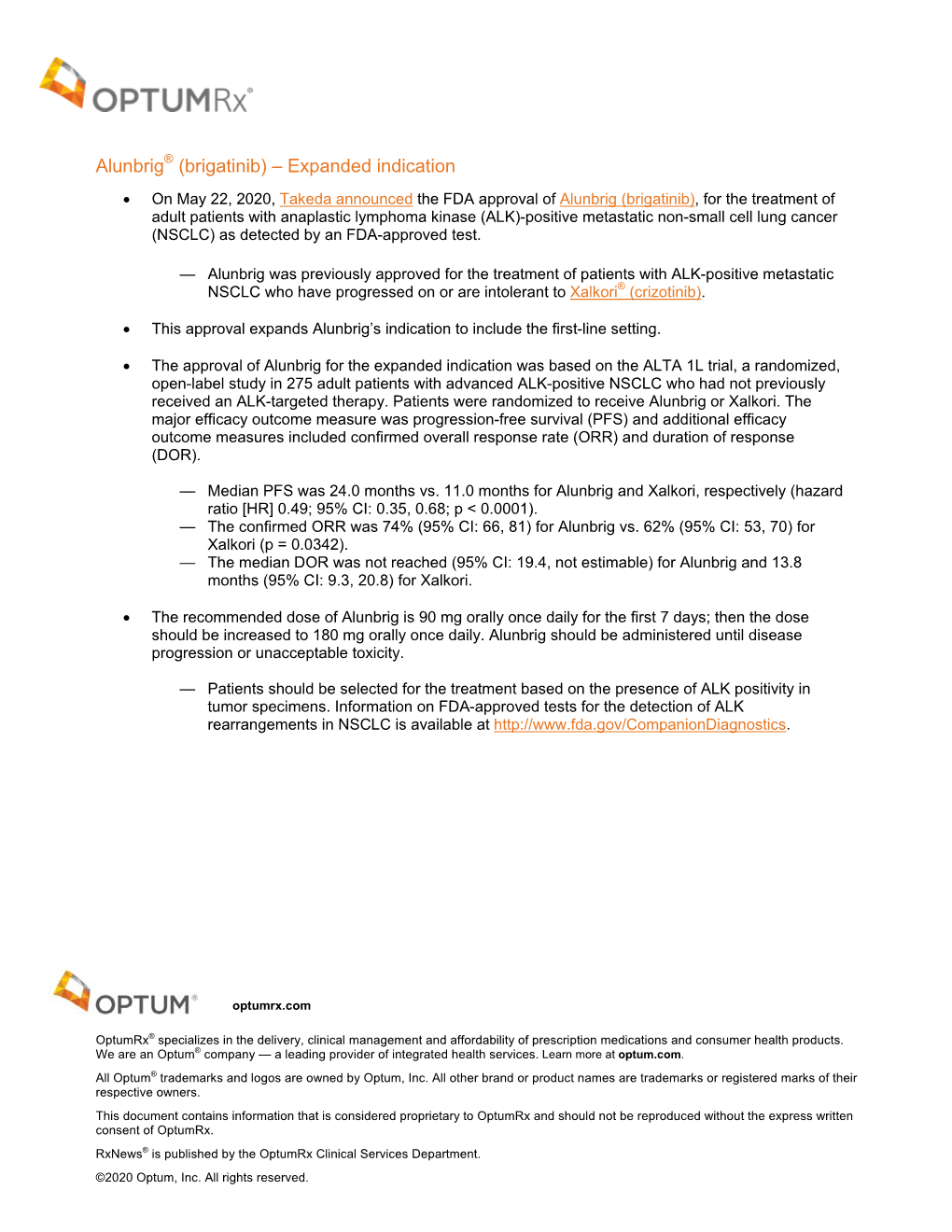 Alunbrig (Brigatinib)