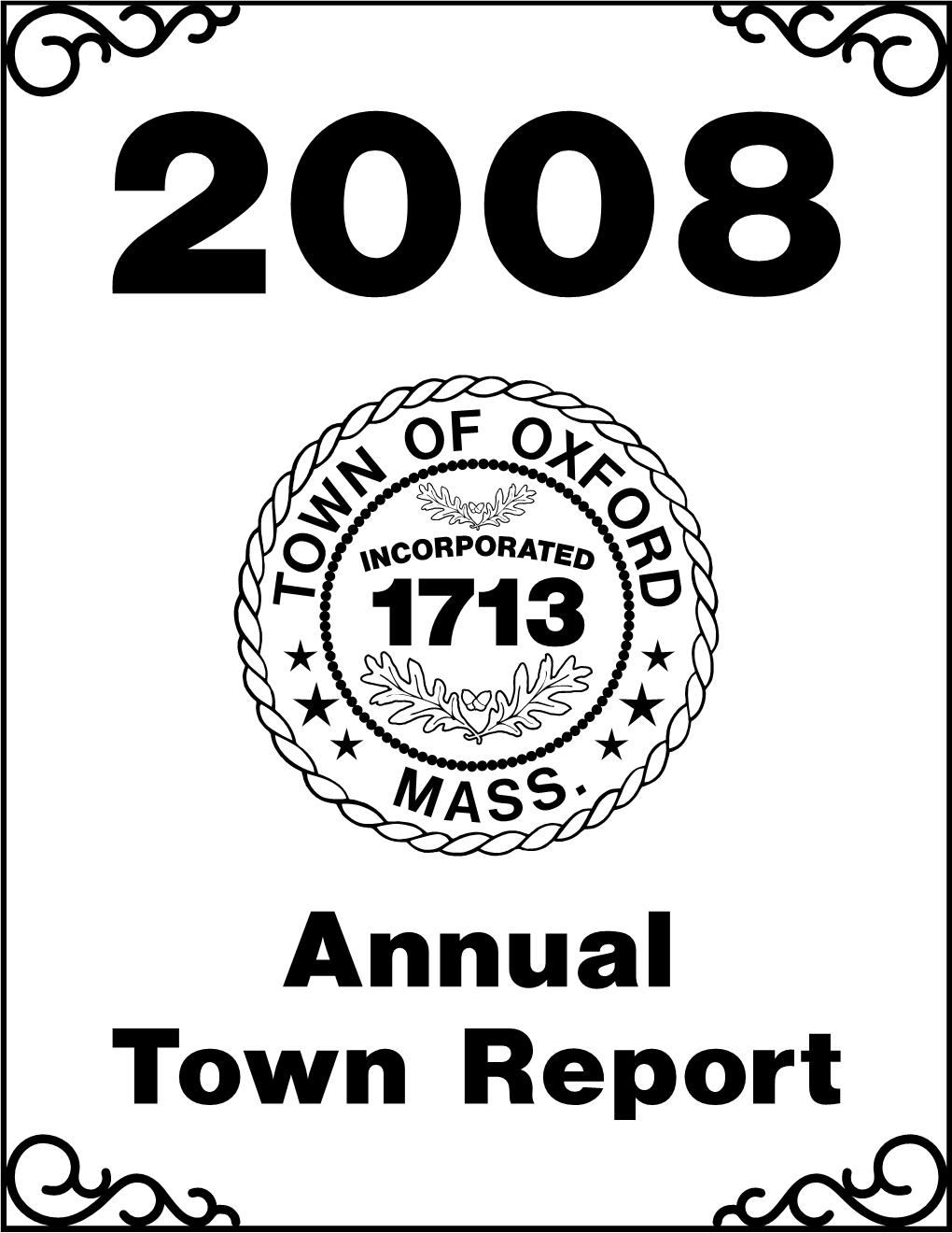 2008 Town Report