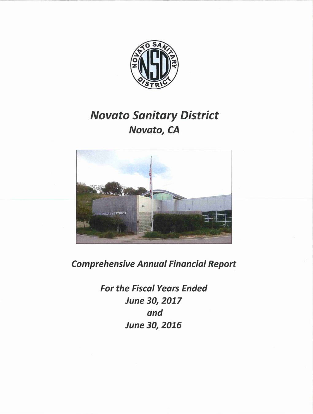 Nova to Sanitary District California