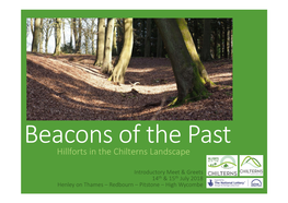 Hillforts in the Chilterns Landscape