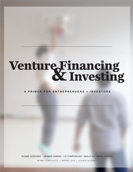 Venture Financing Investing