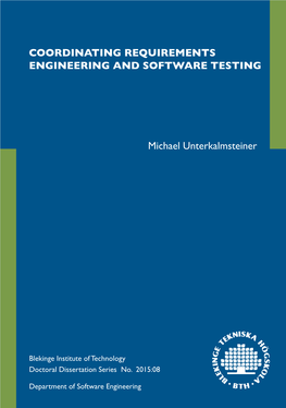 Coordinating Requirements Engineering and Software Testing