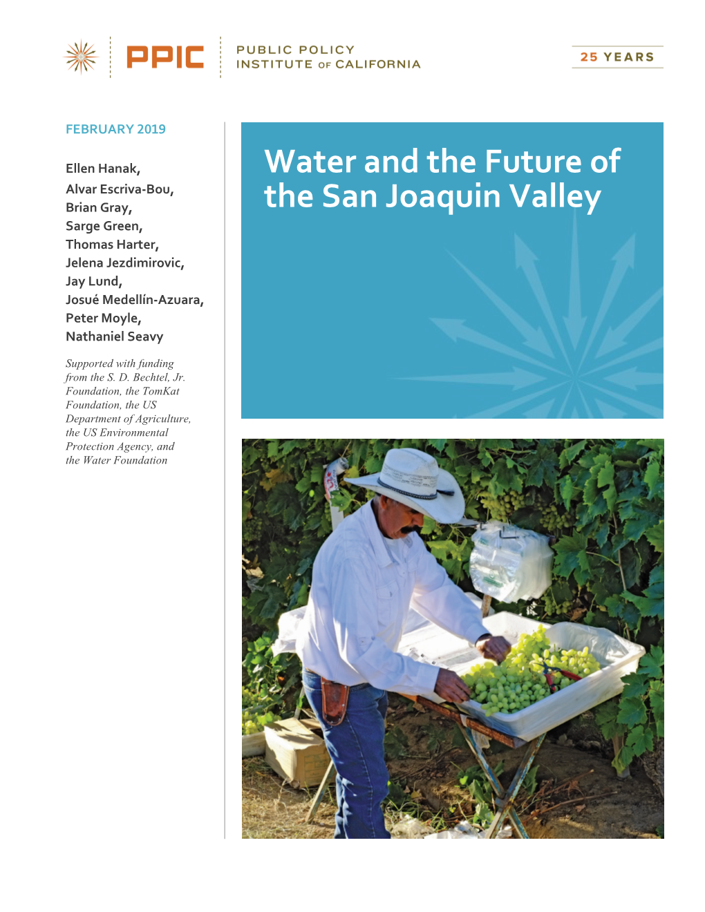 Water and the Future of the San Joaquin Valley 3