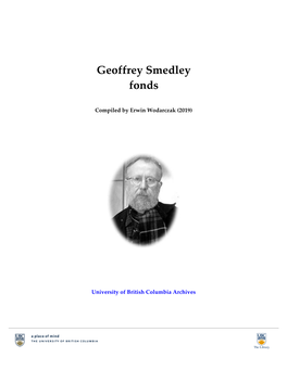 Geoffrey Smedley Fonds