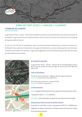 Gare De Fort D'issy ౼ Vanves ౼ Clamart