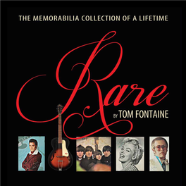 FONTAINE About the Author About Begins Story at in 1963 a Collector As Fontaine’S Tom of One Amassed Has He Later, 5