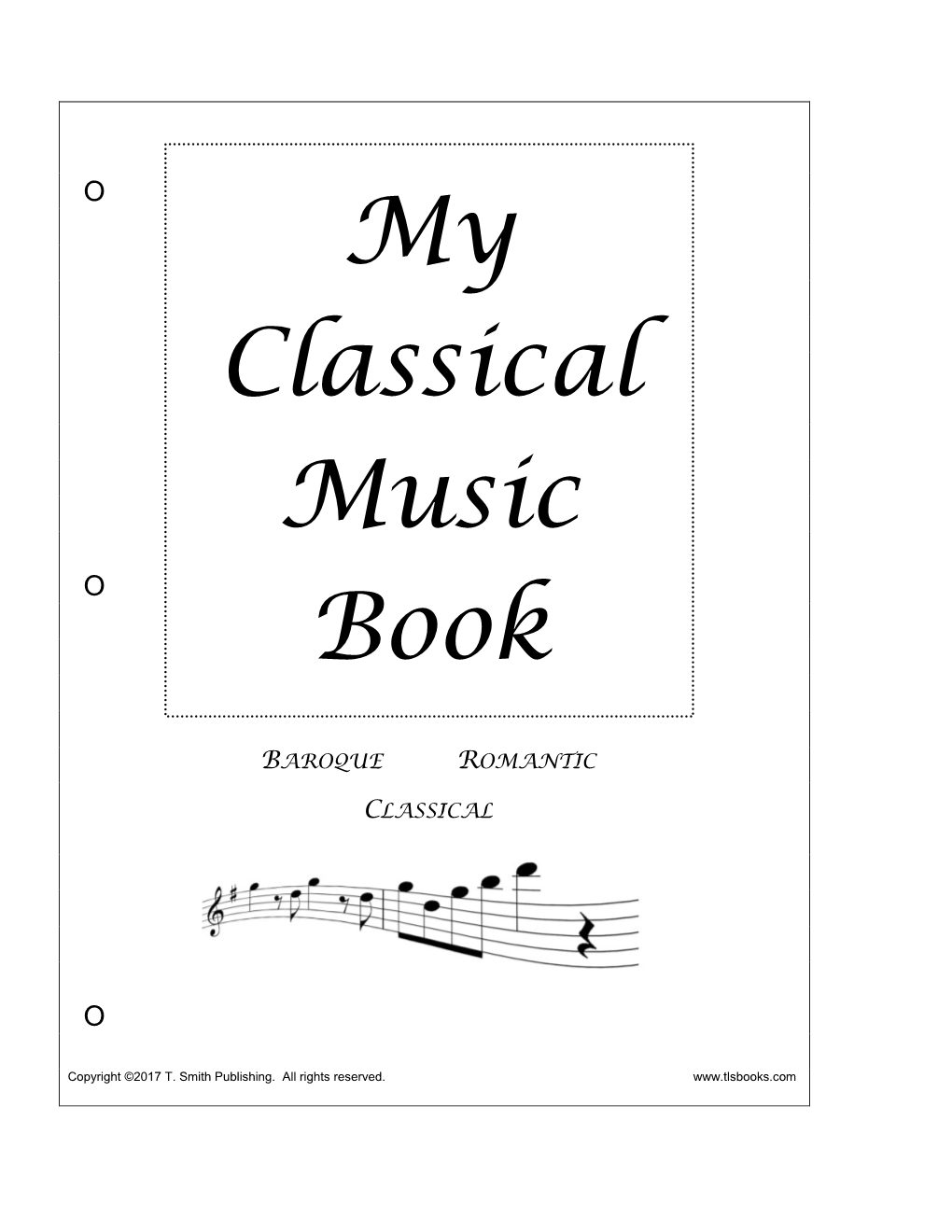 My Classical Music Book