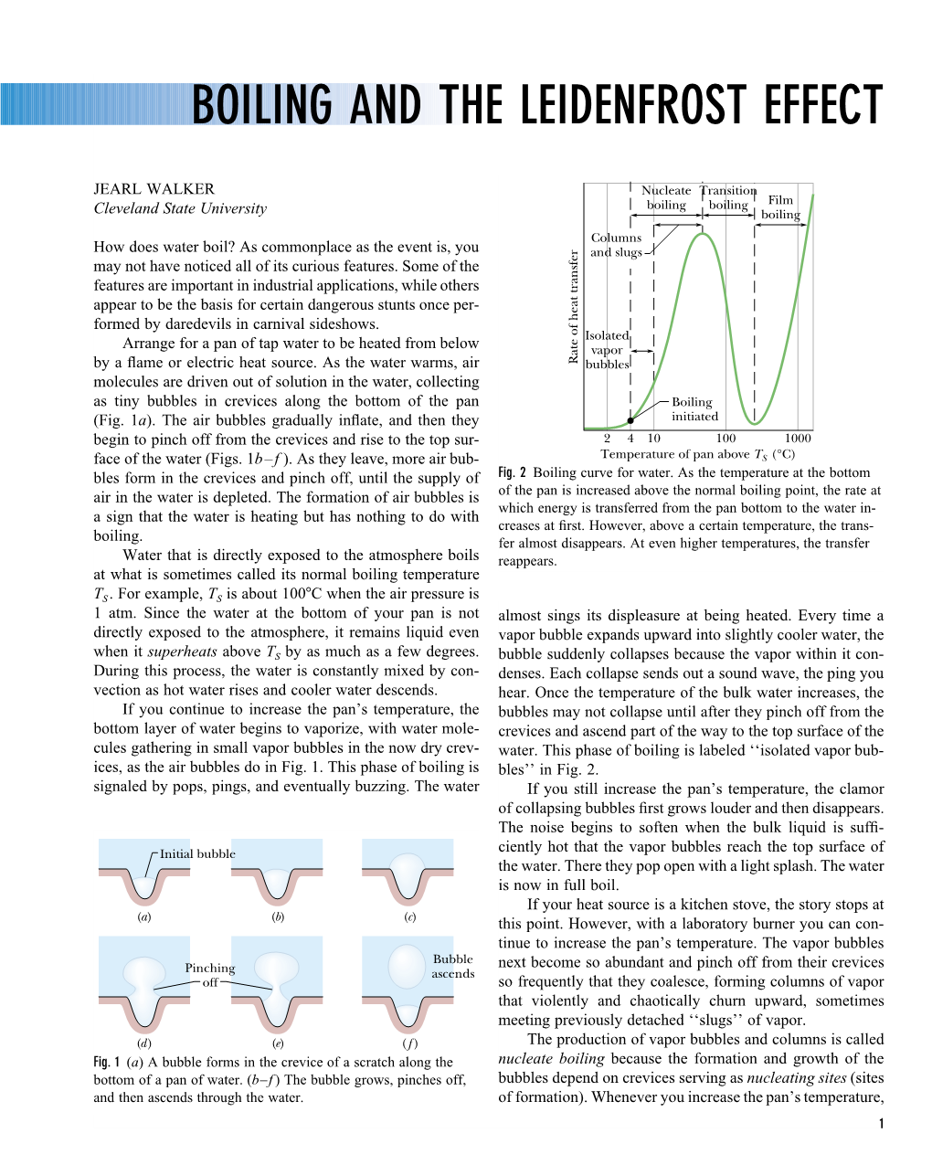 BOILING and the LEIDENFROST EFFECT Base of Txt