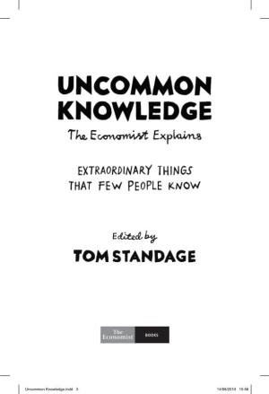 Uncommon Knowledge.Indd 3 14/08/2019 15:56