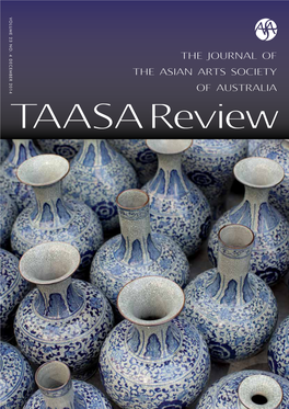 The Journal of the Asian Arts Society of Australia