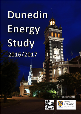 Dunedin Energy Study 2016/2017