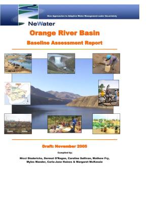 Orange River Basin BAR Draft-November2005
