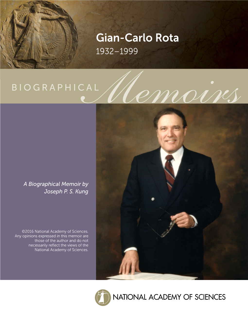 Gian-Carlo Rota 1932–1999