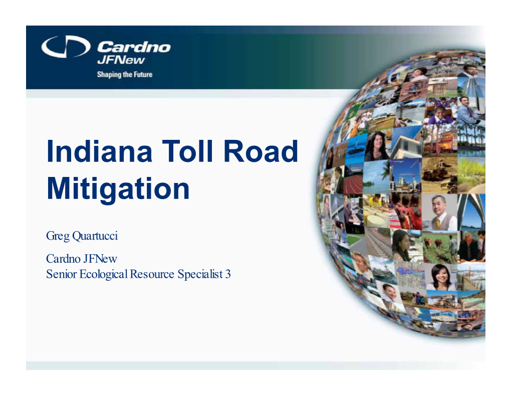 Indiana Toll Road Mitigation