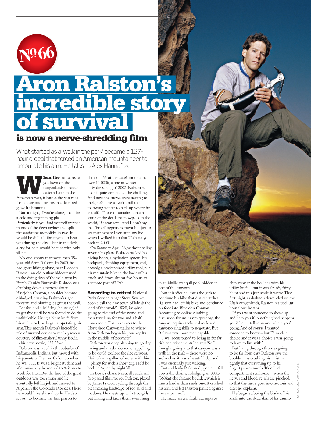 Aron Ralston's Incredible Story of Survival