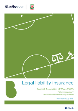 Legal Liability Insurance