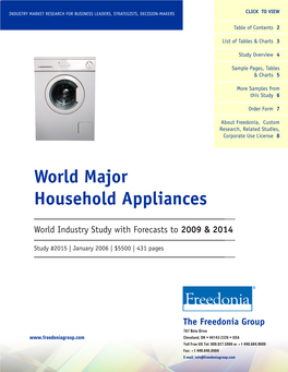 World Major Household Appliances