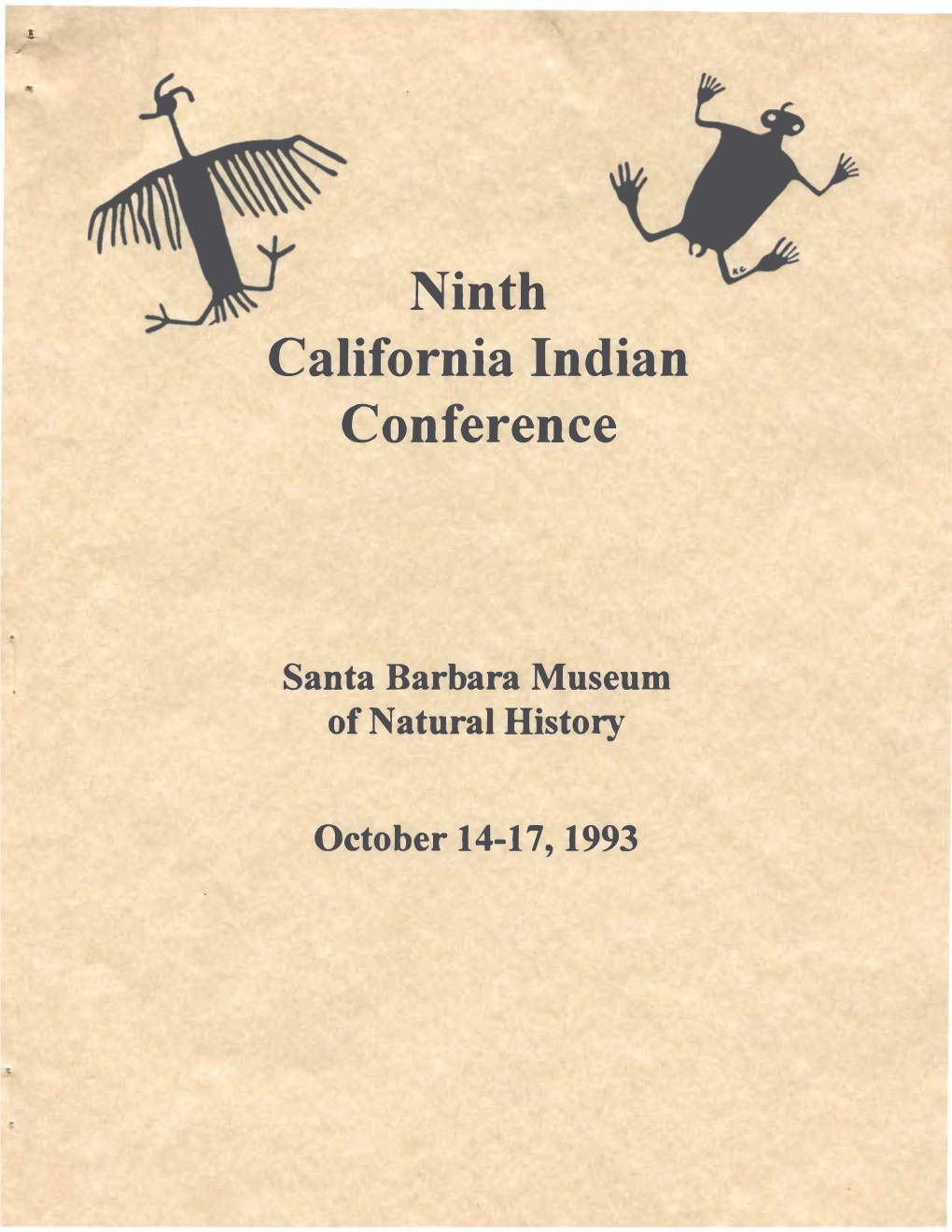 Ninth California Indian Conference