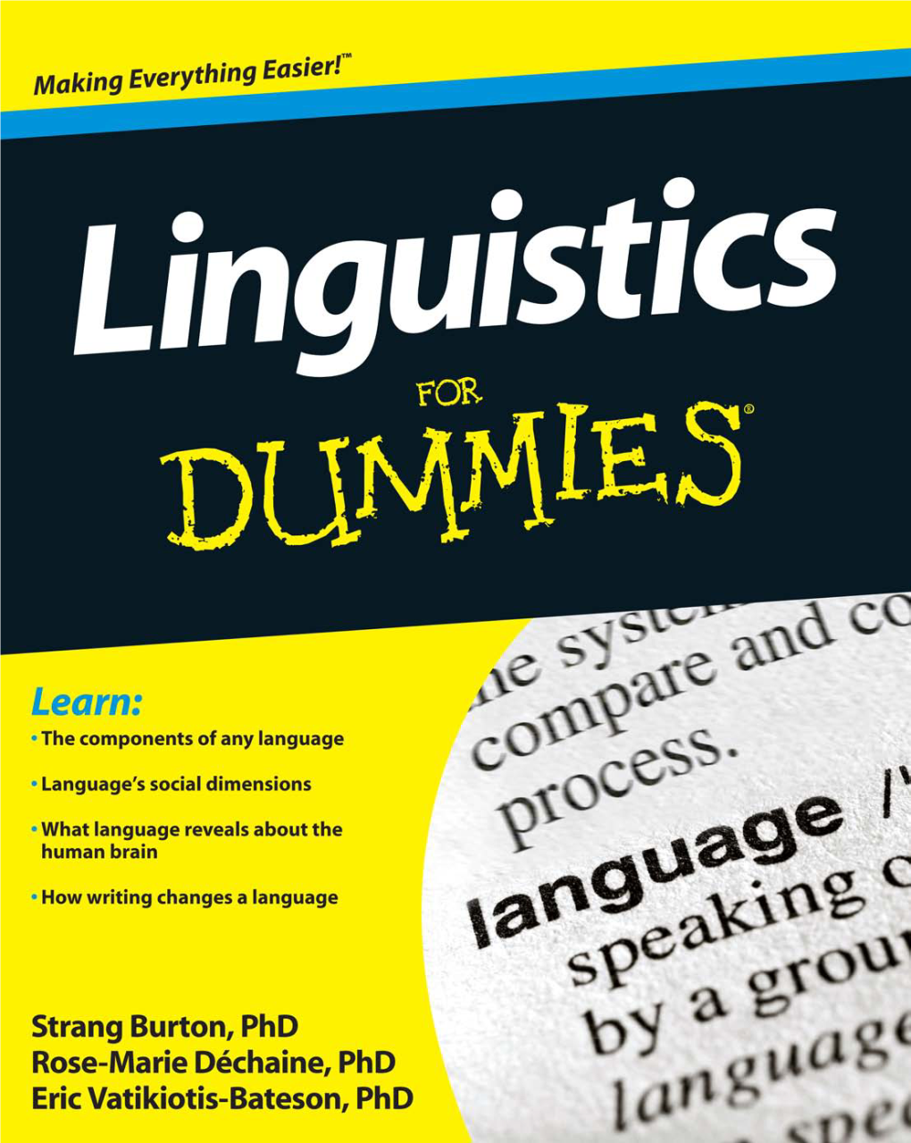 Linguistics for Dummies‰