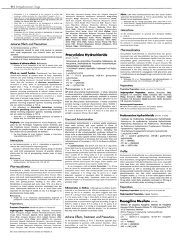 Adverse Effects and Precautions Interactions Pharmacokinetics Uses