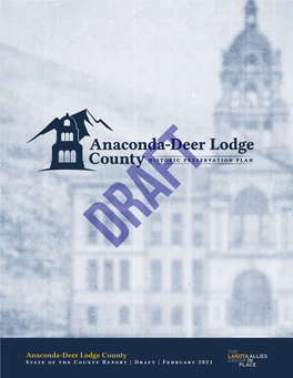 Anaconda-Deer Lodge County DRAFT