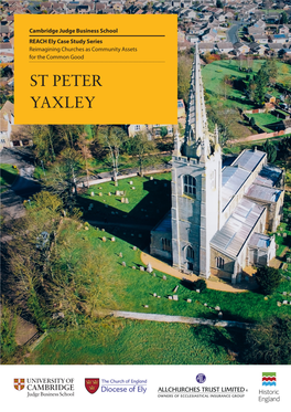 REACH Ely Case Study Series: St Peter, Yaxely