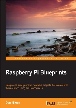 Raspberry Pi Blueprints Table of Contents