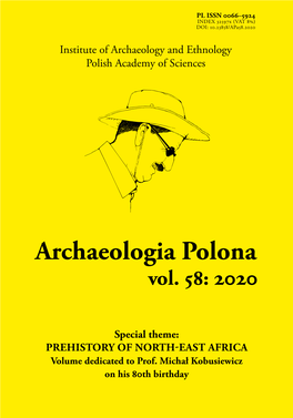 Archaeologia Polona Vol