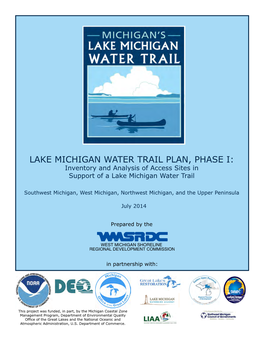 Lake Michigan Water Trail Plan, Phase I: Inventory & Assessment