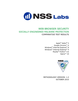 NSS Labs Browser Security Group Test